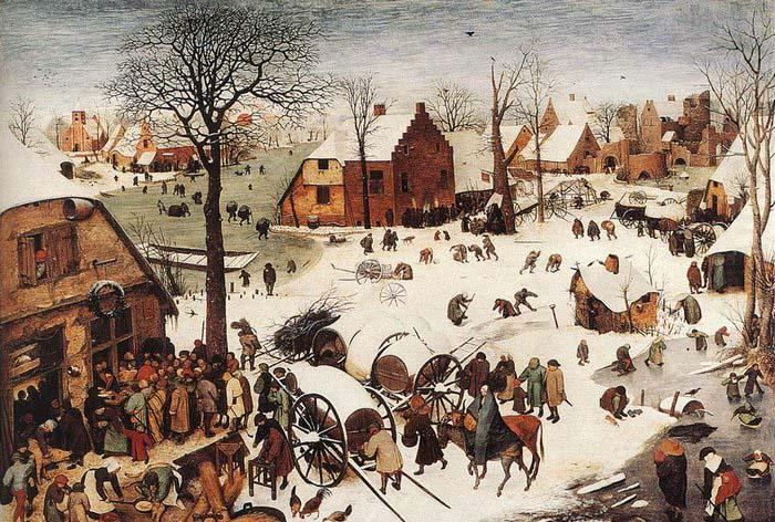 The Numbering at Bethlehem, BRUEGEL, Pieter the Elder